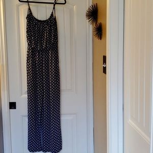 Kaileigh Dark Blue Jumpsuit- Medium